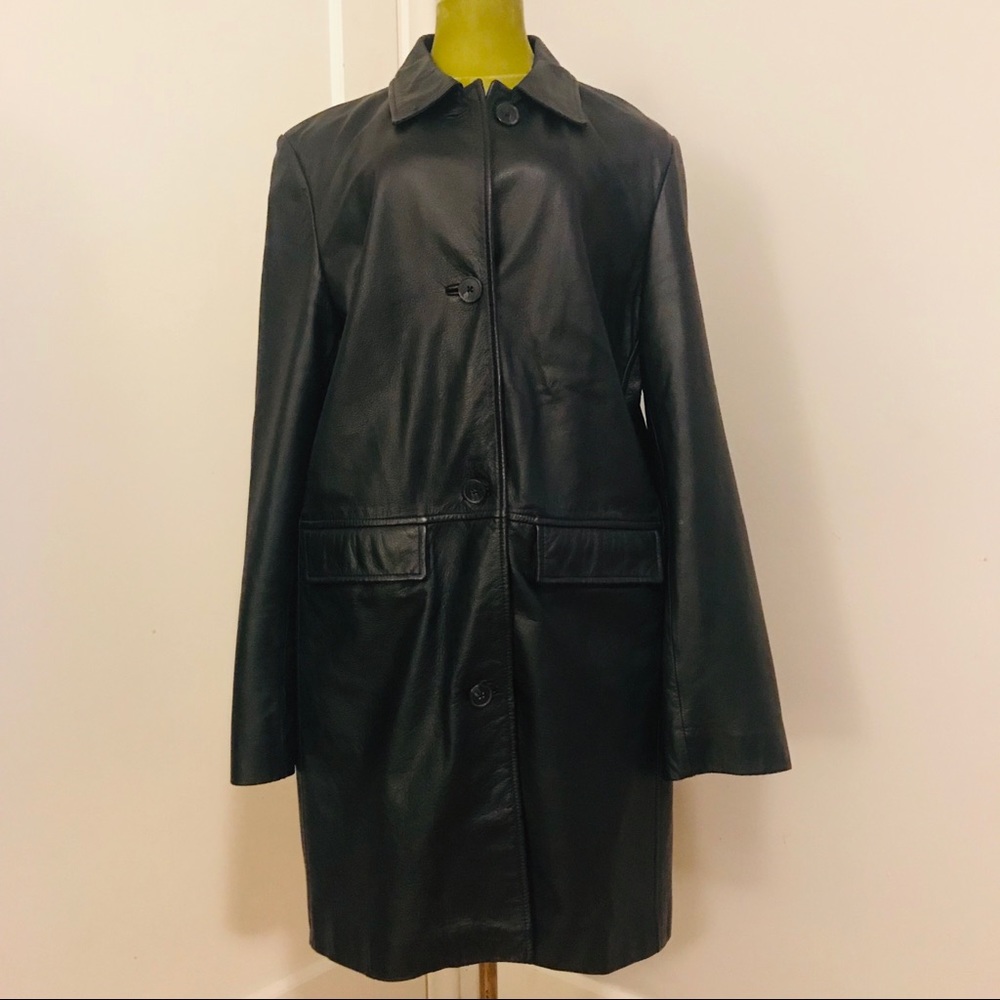 American Eagle Outfitters women’s leather coat, L